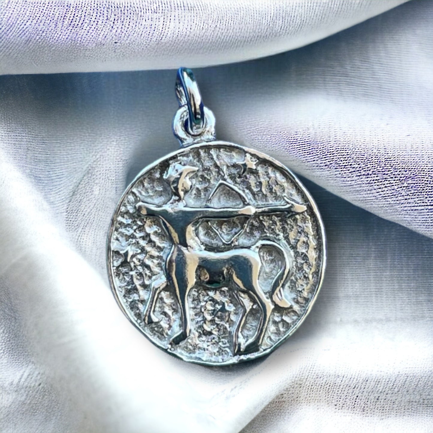 Sagittarius Pendant - 925 Sterling SIlver