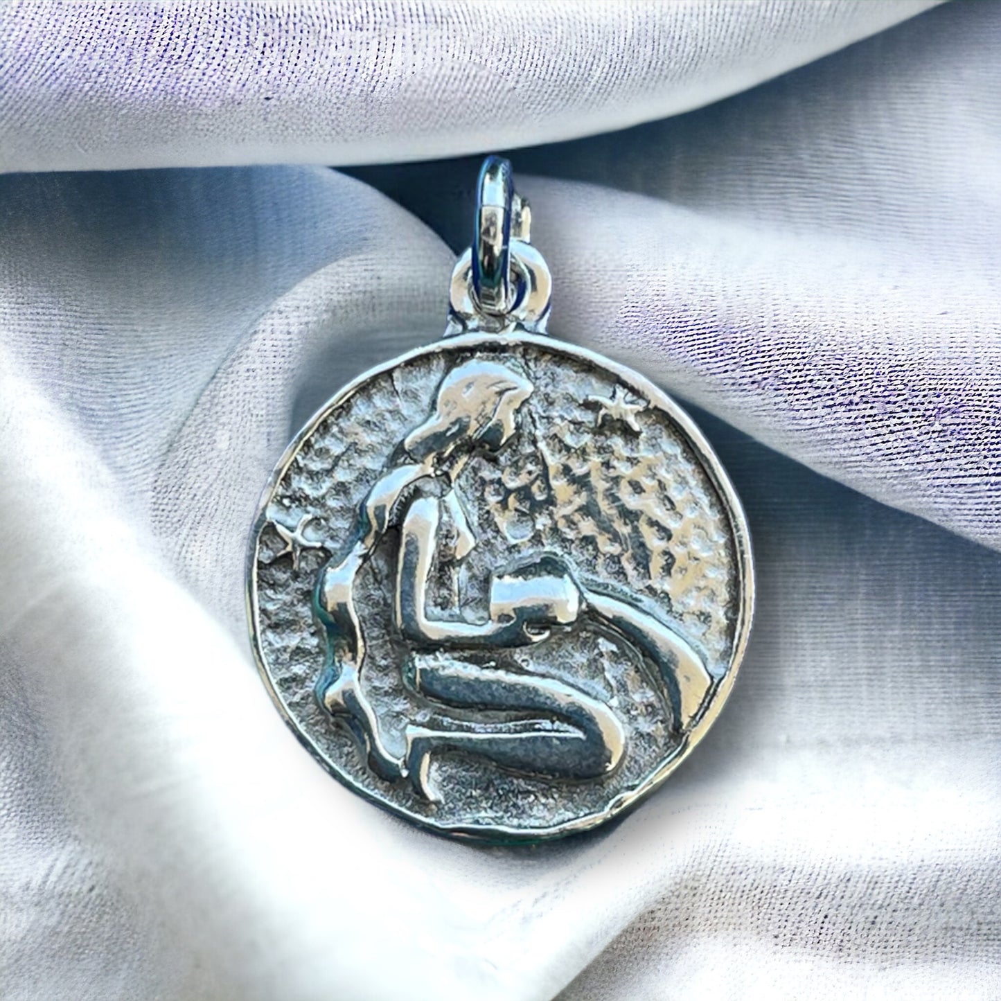 Aquarius Pendant - 925 Sterling Silver