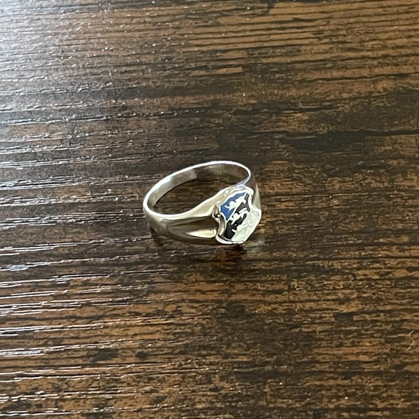 Estonian | Coat of Arms Men's Ring - 925 Sterling Silver