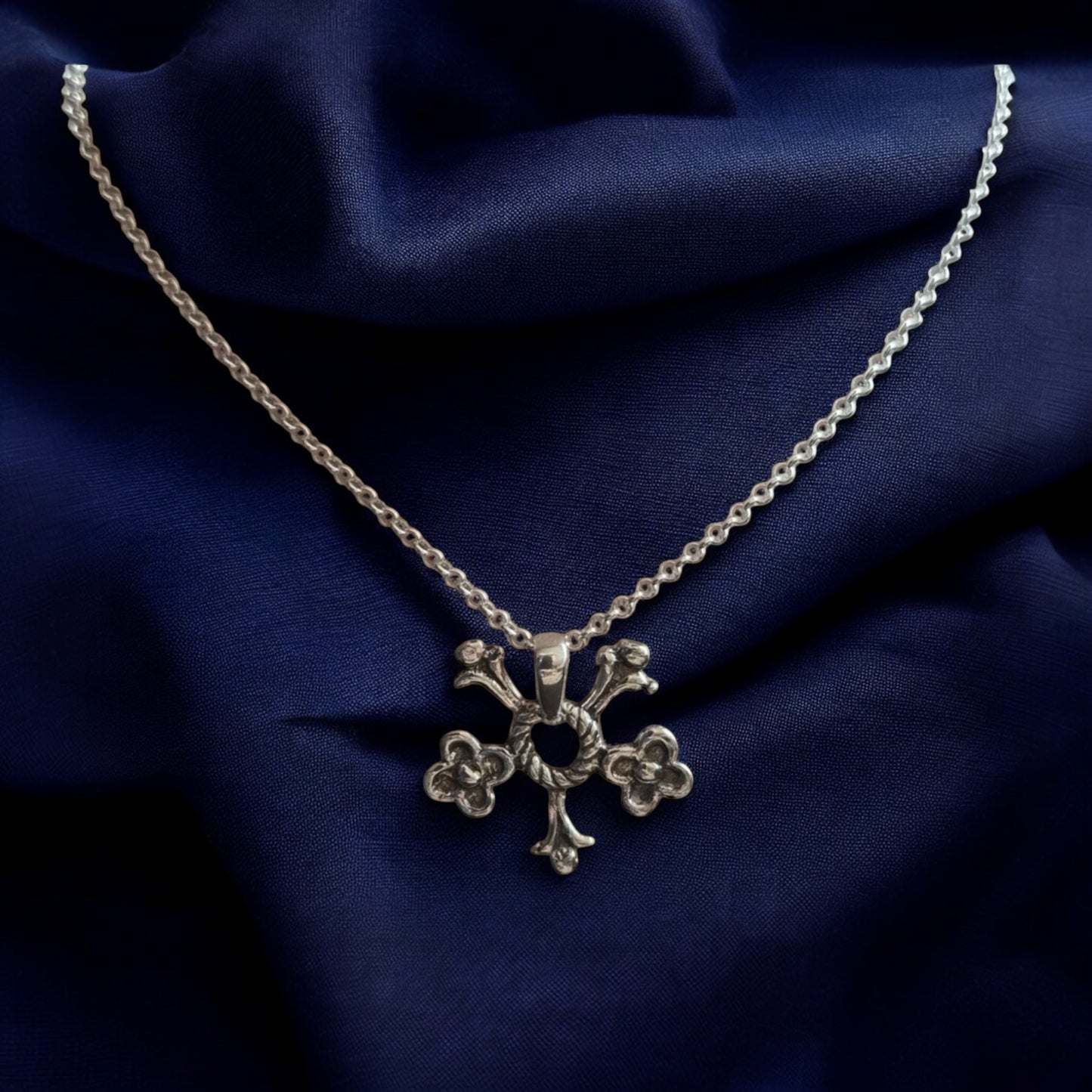 Estonian | Floral Necklace - 925 Sterling Silver