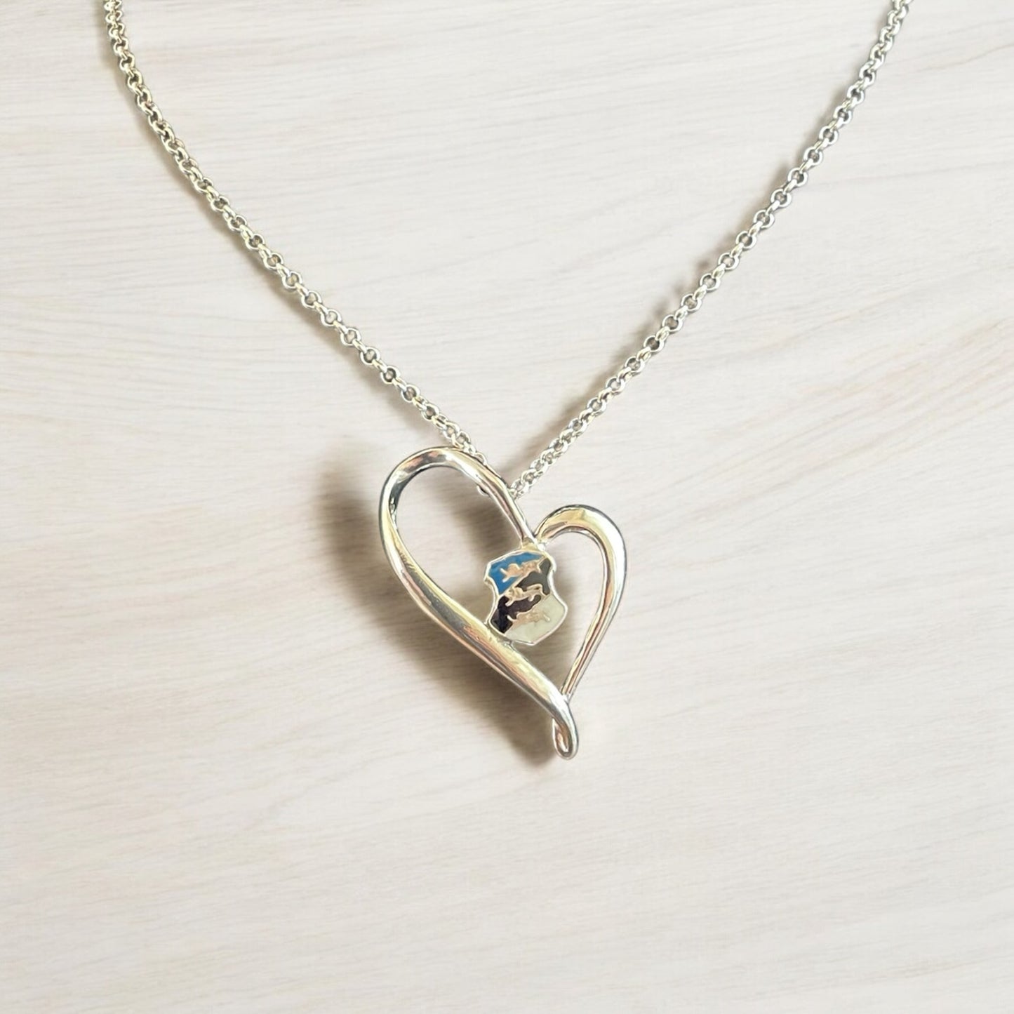 Estonian | Heart Necklace - 925 Sterling Silver