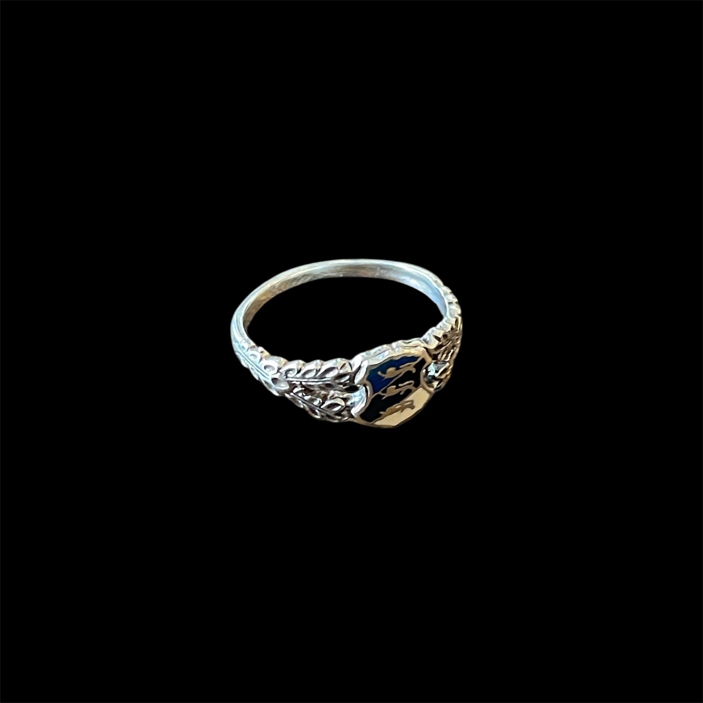 Estonian | Coat of Arms Ladies Ring - 925 Sterling Silver