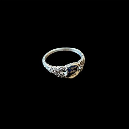 Estonian | Coat of Arms Ladies Ring - 925 Sterling Silver