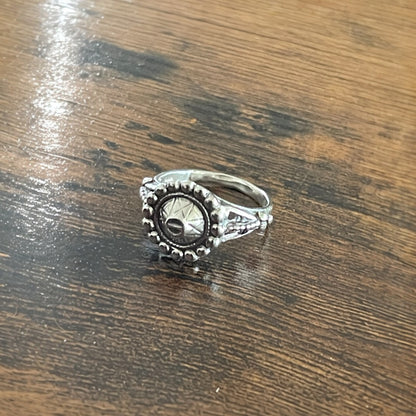 Estonian | Shield Ring - 925 Sterling Silver