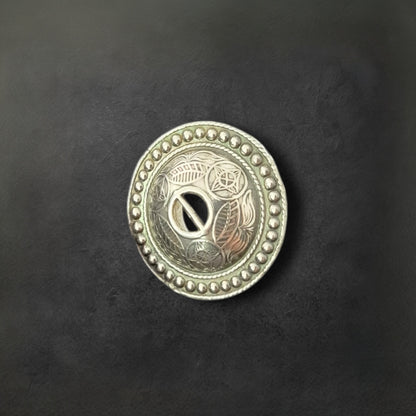 Estonian | Large Shield Ring - 925 Sterling Silver