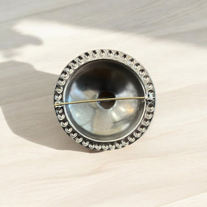 Estonian | Large Shield Brooch - 925 Sterling Silver