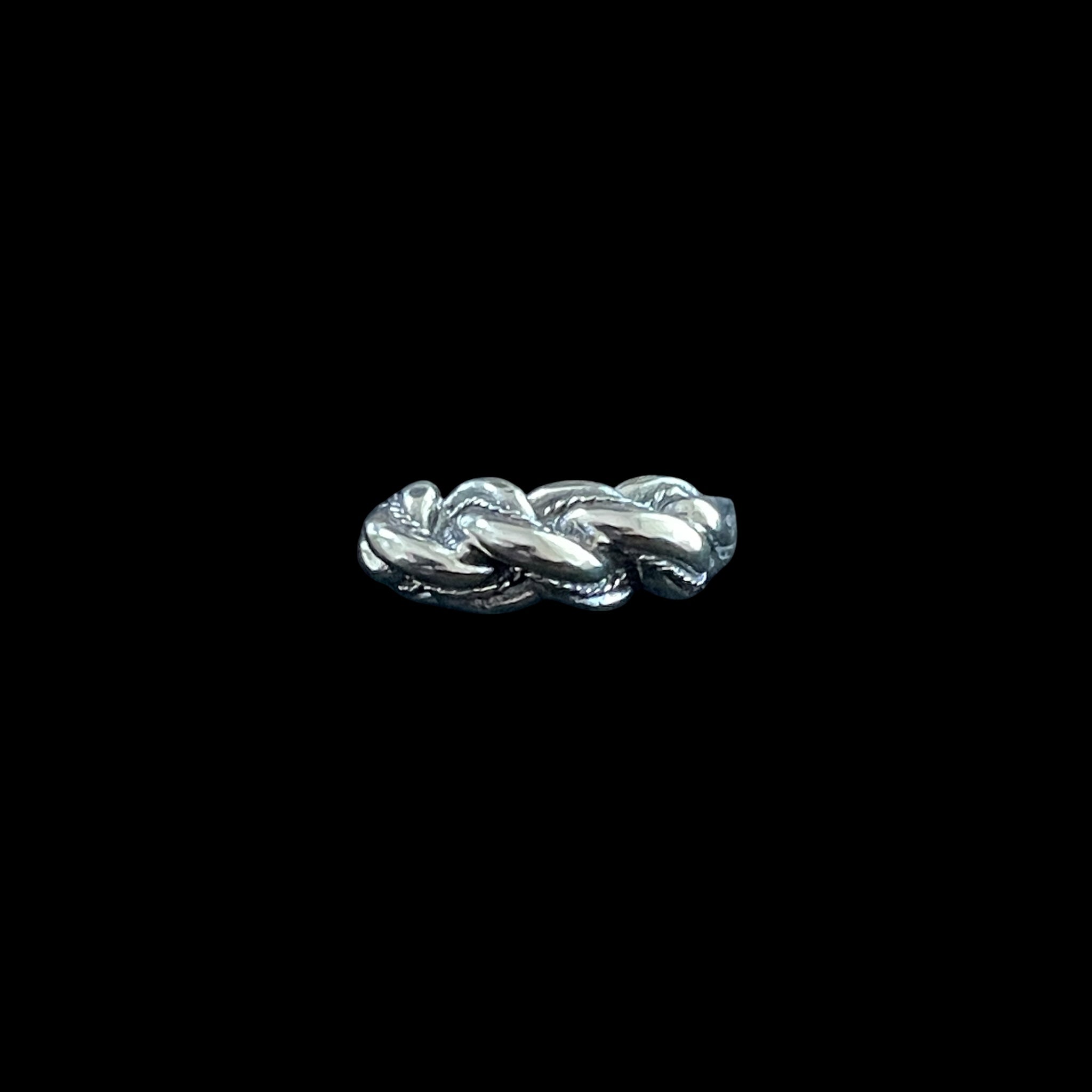 Handmade Latvian Silver Namejs Earrings - Two-Sided .925 Sterling Silver Studs
