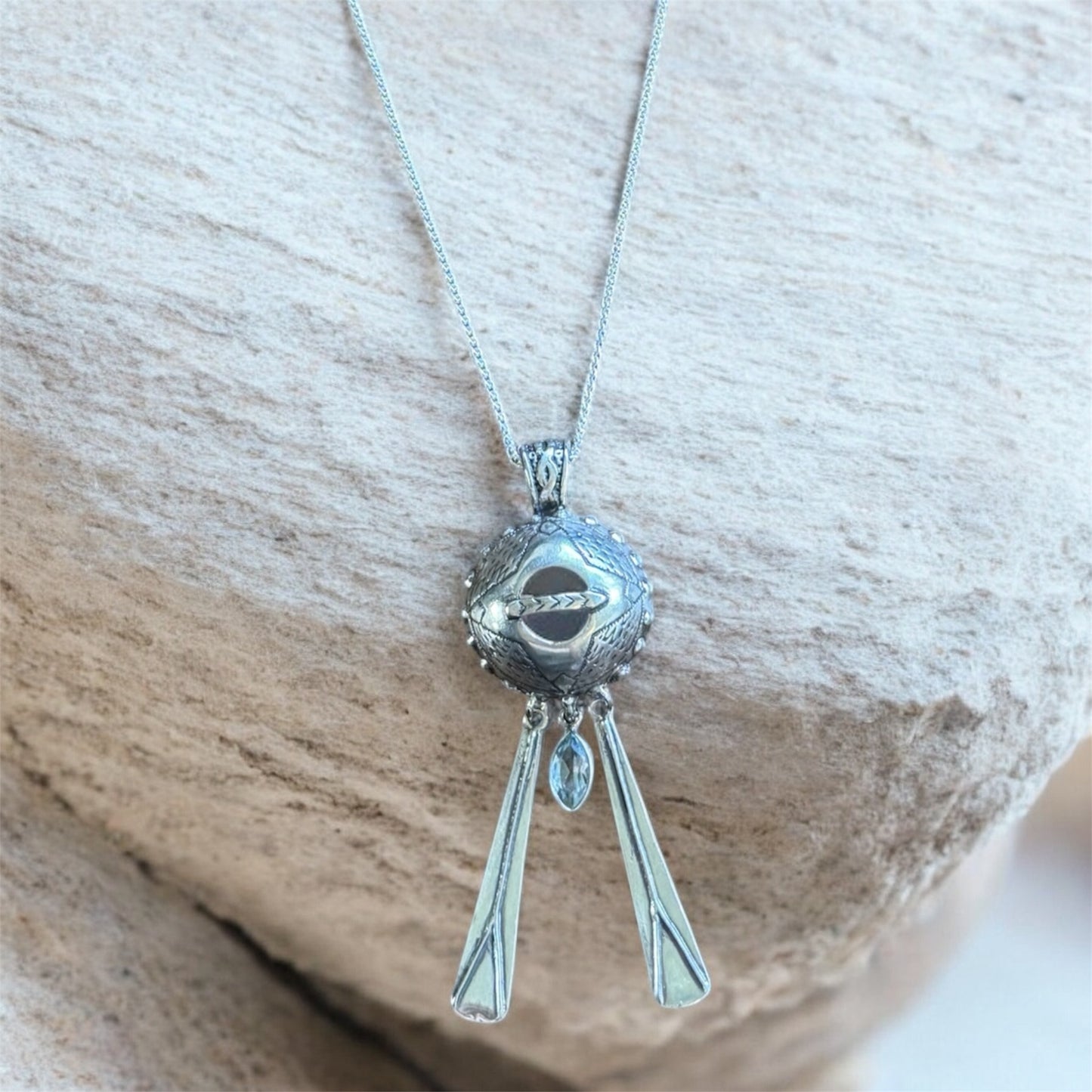 Estonian | Good Omen Necklace - 925 Sterling Silver