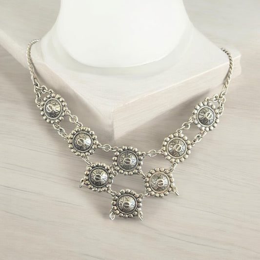Estonian | Shield Necklace - 925 Sterling Silver