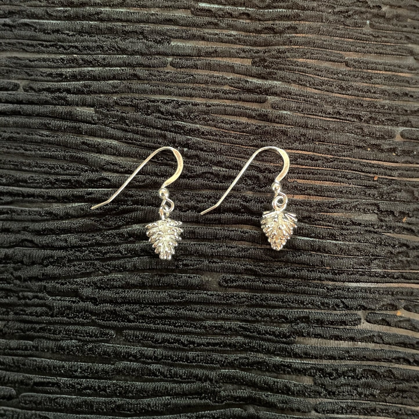 Christmas | Pinecone Earrings - 925 Sterling Silver