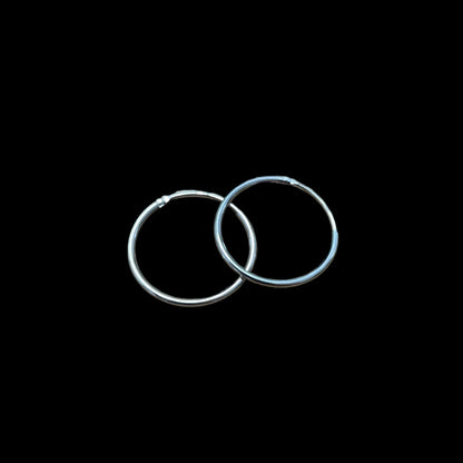 Classic Hoops | 20mm Earrings - 925 Sterling Silver