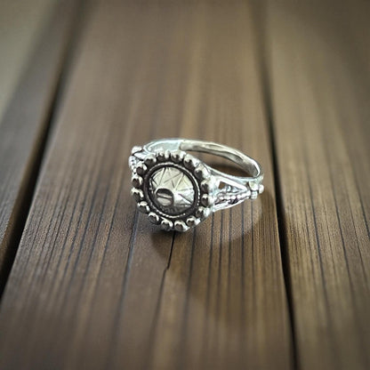 Estonian | Shield Ring - 925 Sterling Silver
