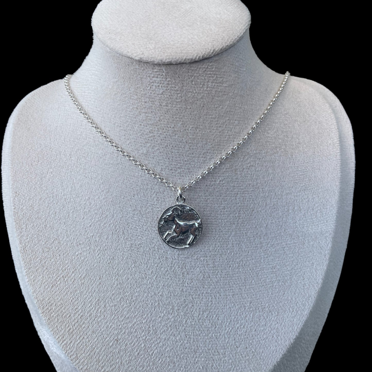Aries Necklace - 9k Solid Gold