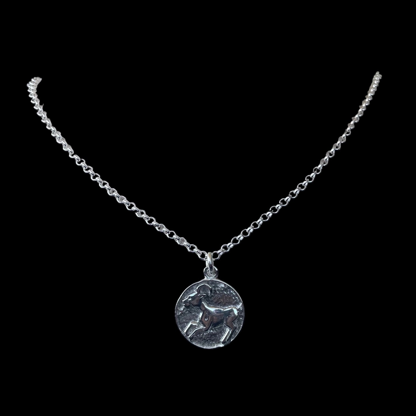 Aries Necklace - 9k Solid Gold